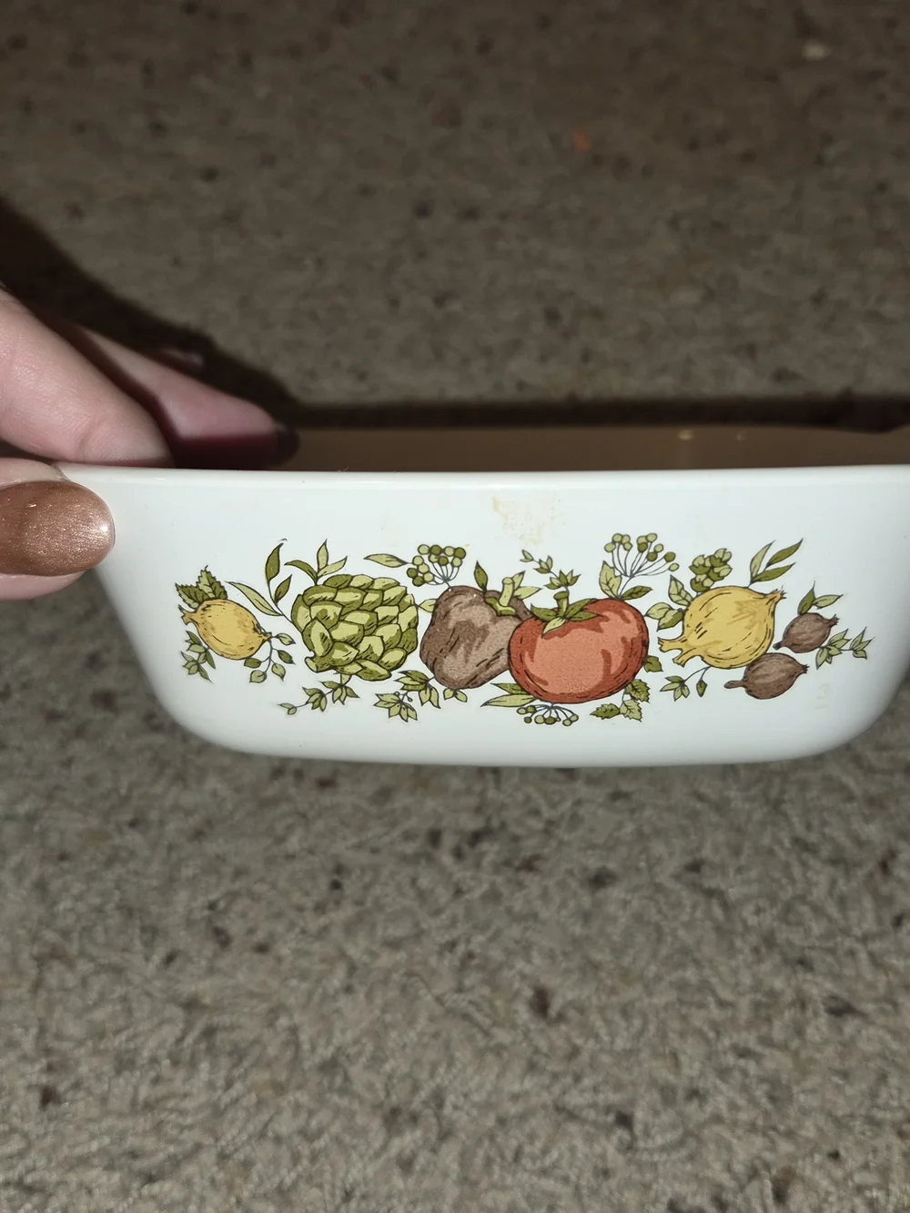 1970s Corning Ware Le Persil La Sauge Spice Of Life P-41-B